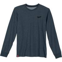 Hybrid Work Tee Shirt, Men's, Small, Blue Sécurité Médic
