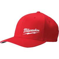 Casquette ajust&eacute;e Flexfit, Rouge, Poly-coton Sécurité Médic