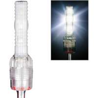 Tige de s&eacute;curit&eacute; de s&eacute;rie lourde avec lumi&egrave;re clignotante Safety Whip Sécurité Médic