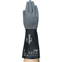 AlphaTec&reg; Chemical-Resistant Gloves, Size 7, 13" L, Neoprene/Nitrile, Nylon Inner Lining, 17-mil Sécurité Médic