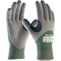 Gants en tissu technique r&eacute;sistant aux coupures ATG MaxiCut, Taille Grand, Calibre 15, Rev&ecirc;tement Nitrile, Enveloppe en Fil technique, ASTM ANSI niveau A2/EN 388 niveau 3/EN 388 niveau B Sécurité Médic