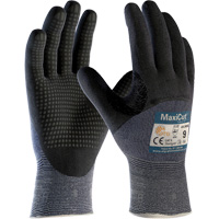 Gants ATG MaxiCut Ultra DT, Taille Grand, Calibre 15, Rev&ecirc;tement Nitrile, Enveloppe en Fil technique, ASTM ANSI niveau A3/EN 388 niveau 5/EN 388 niveau C Sécurité Médic
