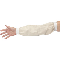 Sleeves, 18", Cotton, White Sécurité Médic