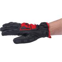 Goatskin Impact Gloves, X-Large, Grain Leather Palm Sécurité Médic