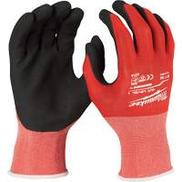 Cut-Resistant Gloves, Size Large, Nitrile Coated, Nylon/Lycra&reg; Shell, ANSI/ISEA 105 Level 1/EN 388 Level 1 Sécurité Médic