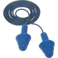 Bouchons d'oreilles pr&eacute;moul&eacute;s E-A-R Ultrafit , Avec cordon, Taille unique, Vrac - Sac en poly, NRR dB NRR 25 dB Sécurité Médic