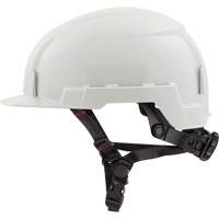 Front-Brim Helmet with Bolt Headlamp Mount, Ratchet Suspension Sécurité Médic