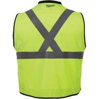 Veste de s&eacute;curit&eacute; haute performance, Jaune lime haute visibilit&eacute;, 4T-Grand/5T-Grand Sécurité Médic