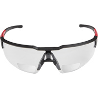 Magnified Safety Glasses, Anti-Scratch, Clear, 1.0 Diopter Sécurité Médic
