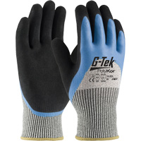 Gants isol&eacute;s r&eacute;sistants aux coupures G-Tek PolyKor, Taille Petit, Calibre 13, Rev&ecirc;tement Latex de caoutchouc, Enveloppe en Fil technique, ANSI/ISEA 105 niveau 3 Sécurité Médic