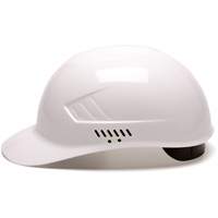 Ridgeline Bump Cap, Pinlock Suspension, White Sécurité Médic