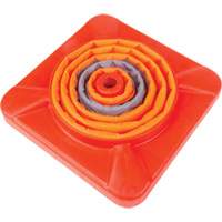 Collapsible Traffic Cone, 18" H, Orange Sécurité Médic