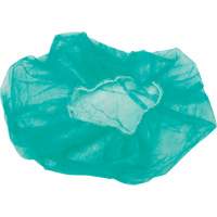Bouffant Caps, Polypropylene, 21", Green Sécurité Médic