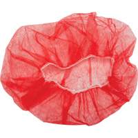 Bouffant Caps, Polypropylene, 21", Red Sécurité Médic
