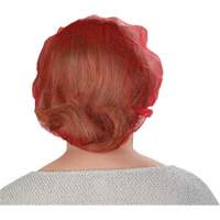 Bouffant Caps, Polypropylene, 21", Red Sécurité Médic