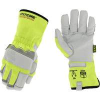 Hi-Viz Needlestick Protection Gloves, Size Small, Polyurethane Coated, DuraHide Shell, ASTM ANSI Level A5 Sécurité Médic