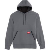 Chandail &agrave; capuchon d&eacute;paisseur moyenne, Hommes, Petit, Gris Sécurité Médic