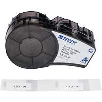 Aggressive Adhesive Multi-Purpose Labels with Ribbon, Black Sécurité Médic