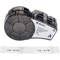 Aggressive Adhesive Multi-Purpose Labels with Ribbon, Black Sécurité Médic