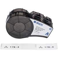 Aggressive Adhesive Multi-Purpose Labels with Ribbon, Black Sécurité Médic