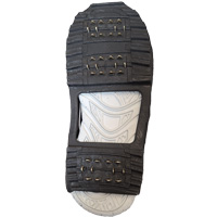 Brass Stride&reg; Non-Sparking Ice Cleats, Brass, Stud Traction, Small Sécurité Médic