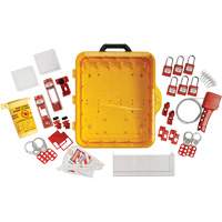 Station de cadenassage &eacute;lectrique avec cadenas de s&eacute;curit&eacute; en nylon &agrave; cl&eacute; identique, Cadenas Plastique, Capacit&eacute; de 55, Cadenas Compris Sécurité Médic