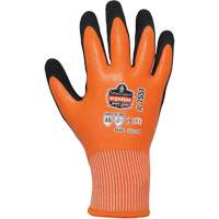 ProFlex 7551 Coated Cut-Resistant Winter Work Gloves, Size Small, 10/13 Gauge, Nitrile/Rubber Latex Coated, HPPE Shell, ASTM ANSI Level A5/EN 388 Level E Sécurité Médic