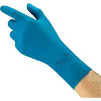 AlphaTec&reg; 88-356 Chemical-Resistant Food-Processing Gloves, Size 7, 12" L, Rubber Latex, 17-mil Sécurité Médic