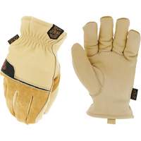Insulated Leather Driver's Gloves, 8, Synthetic Palm, Thinsulate Inner Lining Sécurité Médic