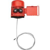 Verrou de soupape sans poign&eacute;e avec c&acirc;ble, Type Sph&eacute;rique/Vanne Sécurité Médic