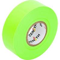 Ruban pour signalisation, 1,1875" la x 164' lo, Vert fluorescent Sécurité Médic
