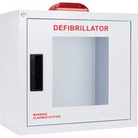 Grande armoire standard pour DEA avec alarme & stroboscope, Zoll AED Plus/Zoll AED 3/Cardio-Science/Physio-Control Pour, Non m&eacute;dical Sécurité Médic