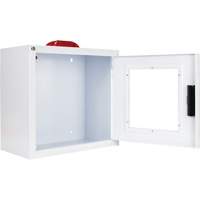Grande armoire standard pour DEA avec alarme & stroboscope, Zoll AED Plus/Zoll AED 3/Cardio-Science/Physio-Control Pour, Non m&eacute;dical Sécurité Médic