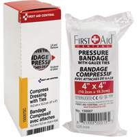 Recharge de bandages compressifs avec attaches SmartCompliance, 4" lo x 4" la Sécurité Médic