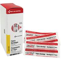 SmartCompliance&reg; Refill Adhesive Bandages, Rectangular/Square, 3", Fabric, Non-Sterile Sécurité Médic