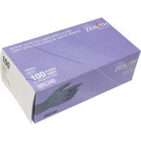 Medical Grade Disposable Gloves, Small, Nitrile, 6-mil, Powder-Free, Black, Class 2 Sécurité Médic