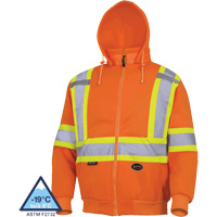 6924 Hoodie, Small, High Visibility Orange Sécurité Médic