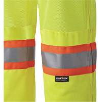 5999P Pantalon de s&eacute;curit&eacute; routi&egrave;re, Polyester, T-petit, Orange haute visibilit&eacute; Sécurité Médic