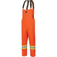 5053 The Rock 300D Insulated Bib Pants, Polyester, Small, High Visibility Orange Sécurité Médic
