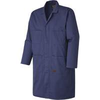 512 Shop Coat, Poly-Cotton, Small, Navy Blue Sécurité Médic