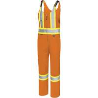 6617T Overalls, Polyester, 40, High Visibility Orange Sécurité Médic