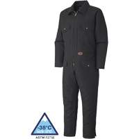 520A Combinaisons en toile de coton matelass&eacute;e, Hommes, Noir, Taille Petit Sécurité Médic