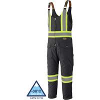 5536BK Quilted Duck Overalls, Cotton, X-Small, Black Sécurité Médic