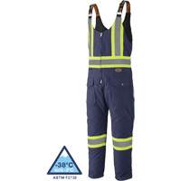 5536 Quilted Duck Overalls, Cotton, Small, Navy Blue Sécurité Médic