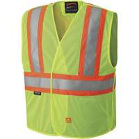 6916A Veste de s&eacute;curit&eacute; ignifug&eacute;e, Jaune lime haute visibilit&eacute;, Moyen/Petit, Polyester Sécurité Médic