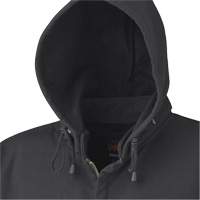 337 Flame-Resistant Zip Style Hoodie, Men's, X-Small, Black, 22 cal/cm² Sécurité Médic