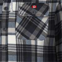 415BG Chemise &agrave; capuche matelass&eacute;e, Hommes, T-petit, Multicolore Sécurité Médic