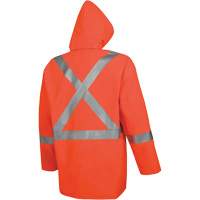 576J Veste de pluie ignifuge haute visibilit&eacute;, Petit, Orange haute visibilit&eacute; Sécurité Médic