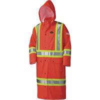 5896 Manteau long imperm&eacute;able et ignifuge, Petit, Orange haute visibilit&eacute; Sécurité Médic