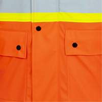 5892PKT Veste de s&eacute;curit&eacute; imperm&eacute;able &agrave; haute visibilit&eacute; ignifuge, T-petit, Orange haute visibilit&eacute; Sécurité Médic